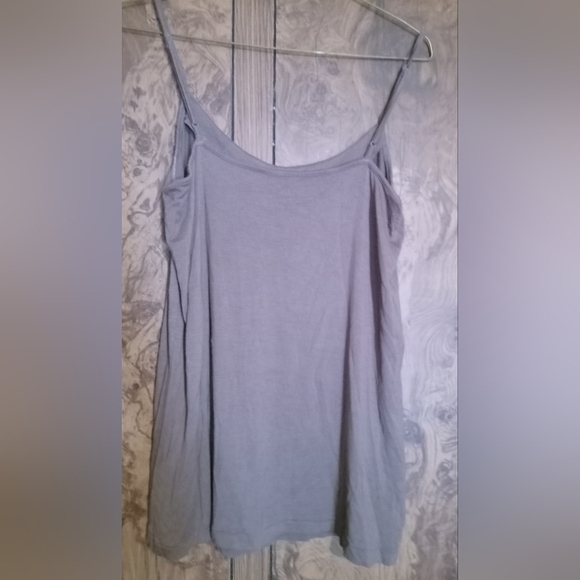 Gray Strappy Blouse - Picture 2 of 3